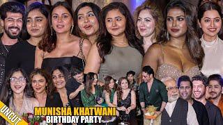 UNCUT - Munisha Khatwani Star-studded Birthday Party | Shraddha Arya, Sumbul, Munmun Dutta, Rashami