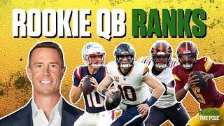 Caleb Williams, Jayden Daniels, Drake Maye and Bo Nix - Matt Ryan Ranks all the Rookie QBs | PTP