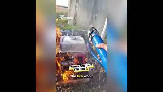 Farmer Can’t Put Fire Out ‍ #shortshorts #shortsfeed #shorts #short