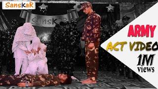 Army act #sparkling fest #school #sanskar academy papra 