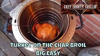 Turkey on the Char Broil Big Easy