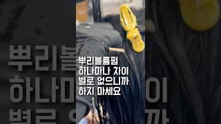 미용실에서 추천 안 하던데 뿌리볼륨펌