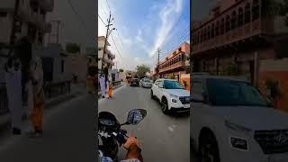 Bike ride in Vrindavan parikrama marg ️