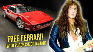 $175,000 Rockstar Package Deal: Yngwie's Stratocaster + Ferrari!