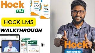 CMA USA Hock LMS Walkthrough | How to use the Study Material