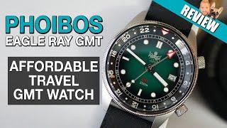 Great Vacation & Travel Watch - Phoibos Eagle Ray GMT Review