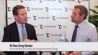 Rt Hon Greg Barker, Former UK Minister of State for Energy and Climate Change