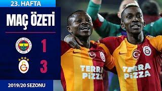 ÖZET: Fenerbahçe 1-3 Galatasaray | 23. Hafta - 2019/20