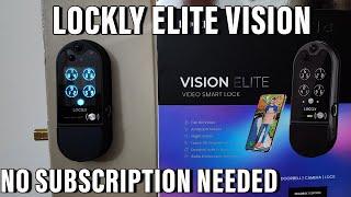 NEW 2022 LOCKLY ELITE VISION no Monthly Fees