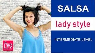 Salsa lady style intermediate level - Anna LEV