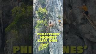 The Highest Cliff Dive in the Philippines (el nido)