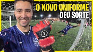 ESTREIA DO NOVO UNIFORME DO GOLEIRO DE ALUGUEL - OLIMPÍADAS