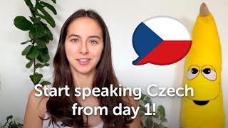 Start speaking Czech from day 1 using my TLE method