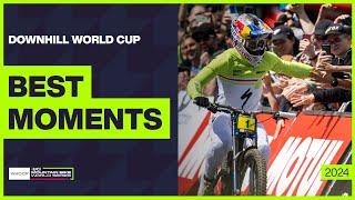 Best DHI moments - 2024 WHOOP UCI Mountain Bike World Cup