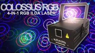 DJs-Only Colossus RGB 4-in-1 ILDA Laser - Official Product Video