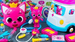 90 Minutes Bunny Ambulance Set Satisfying ASMR , Pinkfong Doctor Toys Unboxing  Lana Unboxing Toys