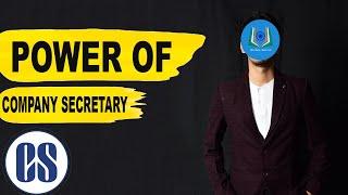 Power of Company Secretary or CS || Power of CS' Signature