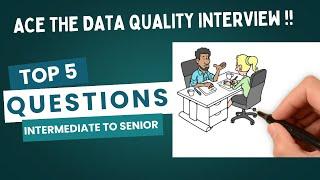  Top 5 Scenario-Based Interview Q&A for Data Quality Engineers | Intermediate to Senior ️