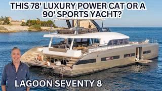 Inside a US$6 Million Luxury Power Catamaran: Lagoon Seventy 8 Boat Walkthrough