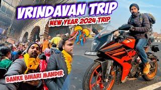 Vrindavan Trip ️ Naya Saal Nayi Starting | Mathura Motovlog