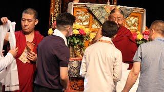 The 79th birthday of H.H.The 41st Sakya Trizin Kyabgon Gongma Trichen Rinpoche at Vancouver ,Canada