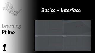 Learning Rhino #1: Basics + Interface