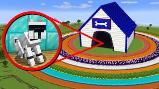 I Built My Dog the Safest Base in Minecraft