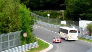 Nurburgring: Bus goes around Adenau