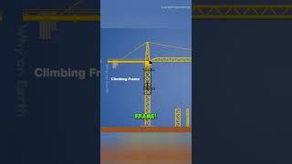 How do Tower Cranes Build up 1000M?