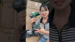 Máy Khoan Pin Hukan 13mm I20 Chân pin phổ thông giá rẻ quá #hukan #cubomtv