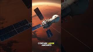 What are the polar ice caps on Mars made of  #space #lifeonearth #globalwind #universe