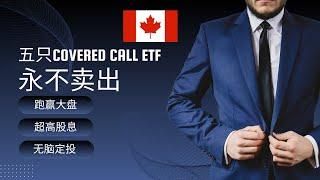 五只Covered Call ETF永不卖出 | 美股投资组合推荐 | 加拿大市场 | 跑赢标普大盘 | 无脑定投 | 超高股息