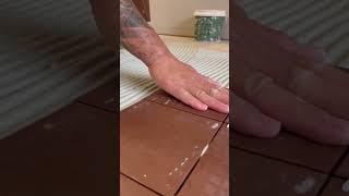 Technique of red brick flooring #shorts #tiles #viral #top #construction