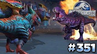 BEST CARNIVORES Vs OMEGA 09!!! || Jurassic World - The Game - Ep351 HD