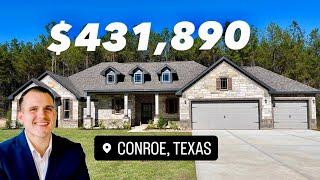 Homes with Land for Sale in Conroe, TX | Spacious Country Living in Deer Pines