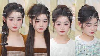 Super Easy & Cute Hairstyles Tutorials Korean Style for Girls "