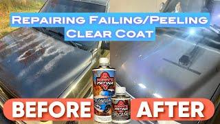 Repairing Failing/Peeling Clear Coat with Poppy's Patina Wipe-On Clear Coat