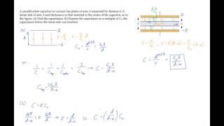 E&M: Capacitors in Series and Parallel. Level 2, Example 3