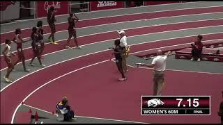 TYSON INVITATIONAL : DIGGS (UF) VS OFILI (LSU) IN 60M CLOSE RACE