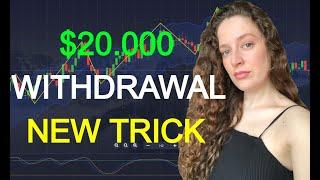 $20.000 withdrawal New Trick | Binary Options Trading Strategy 2021