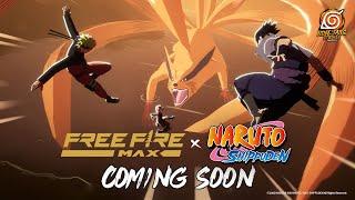 Free Fire MAX x NARUTO SHIPPUDEN | The Ultimate Crossover is Coming!