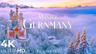 Germany Winter 4K - Relaxation Film. Study Music for Focus & Deep Sleep Relaxation - Ultra HD Nature