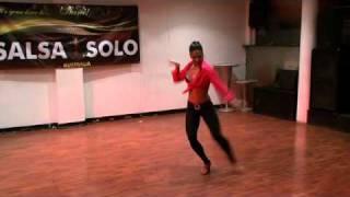 Amy Mills, Australian Salsa Solo Competition 2010