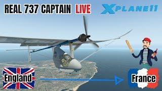 Solar Powered Plane in X-Plane 11 | REAL 737 Captain LIVE