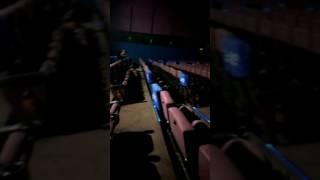 stupid couple in cinema hall.,when national anthen runing