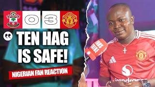 SOUTHAMPTON 0-3 MANCHESTER UNITED ( Henry - NIGERIAN FAN REACTION) PREMIER LEAGUE 24-25 HIGHLIGHTS