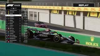 Lewis Hamilton Vs Lando NorrisSprint Race Interlagos #BrazilianGP 2024