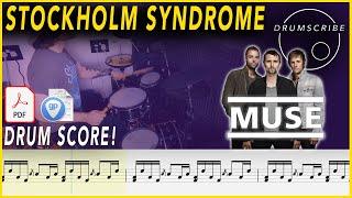 Stockholm Syndrome - Muse | DRUM SCORE Sheet Music Play-Along | DRUMSCRIBE