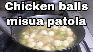 Chicken balls misua patola | sinabawang ulam | tipid lutuin | jensen taste buds