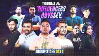 THE FINALS Influencers Odyssey — Group Stage Day 1 — Scout vs Eagle vs Binks vs Alpha